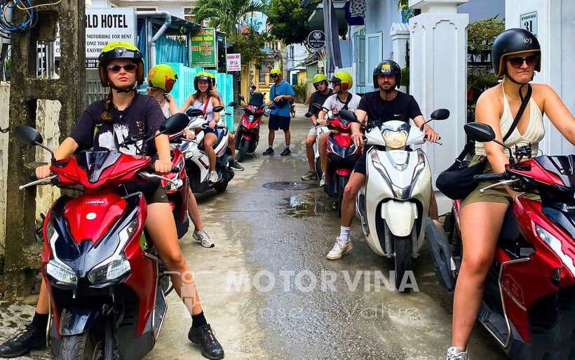 Top Gear Hai Van Pass Motorbike Adventure - by Motorvina - Meeting in Hue: how the day starts and what to expect on the bikes