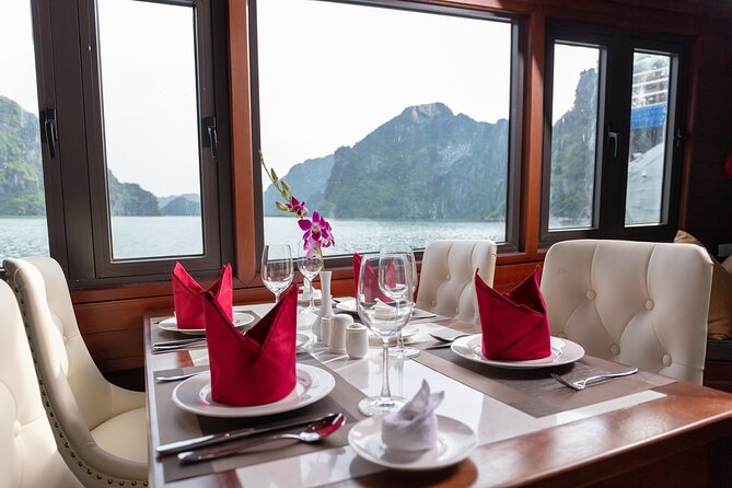 Unique Halong Private Day Cruise - Fishing Village, Kayak - Ha Long Bay Scenery Plus a Sunset Tea Break
