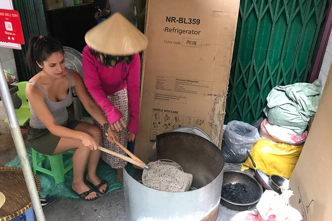 Vegan Walk Not Just Vegan Food - Bánh xèo DIY wraps, chè sweet soups, and market fruit
