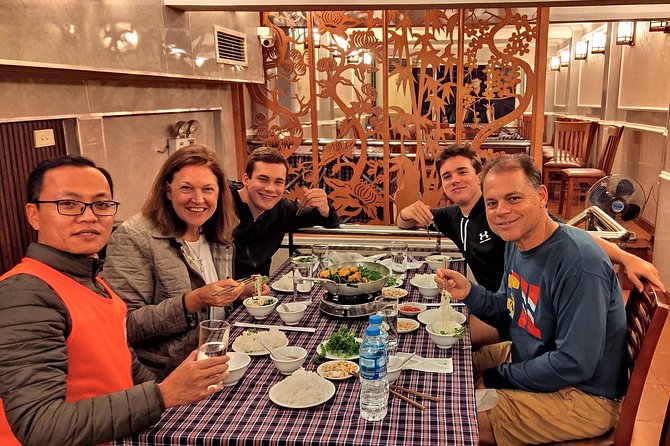 Vespa Food Tour Hanoi After Dark 3.5 hrs_TOP SERVICE, MAX VALUE - West Lake Night Views and a Stop Near Ho Chi Minh Mausoleum