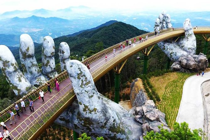 Vietnam Golden Bridge - Ba Na Hills Day Tour from Da Nang or Hoi An - Le Jardin D’Amour: a softer moment in the middle
