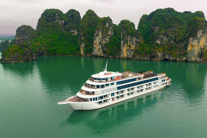 VIP Luxury Overnight Cruise Ha Long & Lan Ha Bay from Hanoi - From Hanoi Opera House to the bay, without the headache