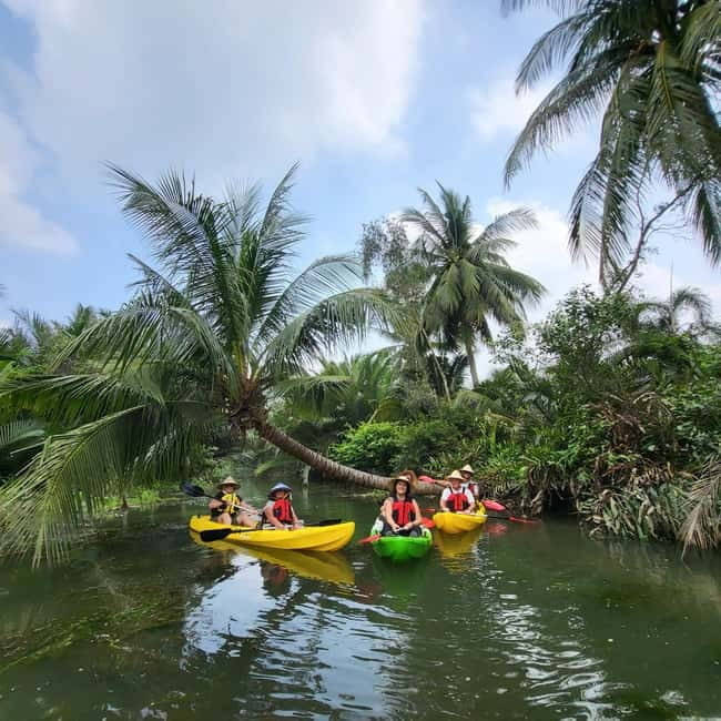 VIP Mekong Delta Full Day Adventure Cycling-Kayak-Cooking - Vinh Trang Pagoda at 1:20pm: a calm cultural reset