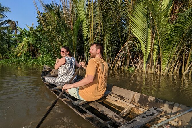 VIP Tour Mekong Delta Homestay Cu Chi Tunnels Cycling Kayak 2D1N - My Tho: boats, sampans, bees, and coconut candy